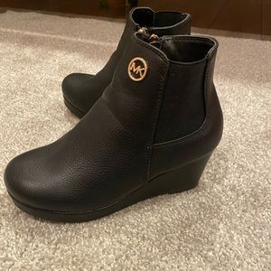 Michael Kors Girls Booties Size 12